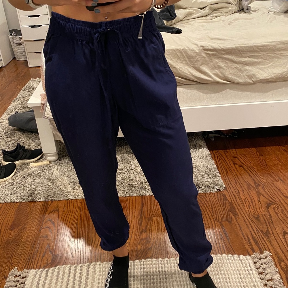Navy Blue Formal Jogger
